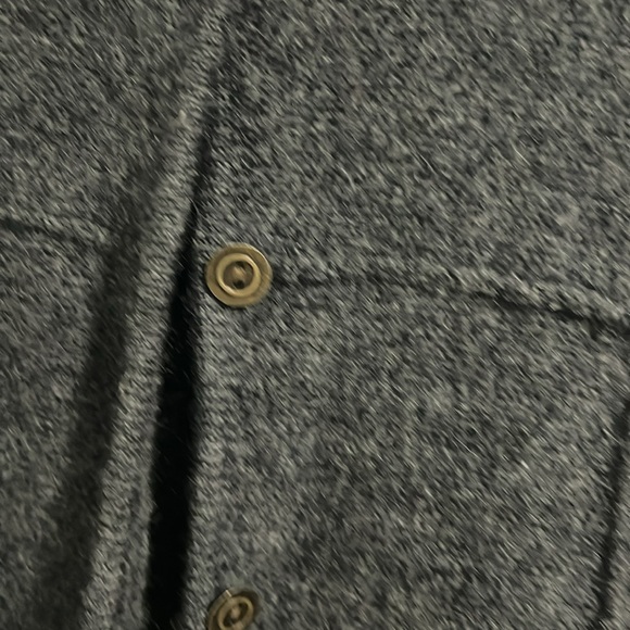 Wool gray jacket/cardigan size MP - Picture 3 of 6